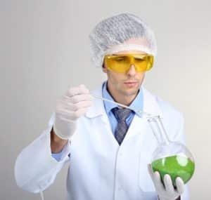 Validated Laboratory analyst at work
