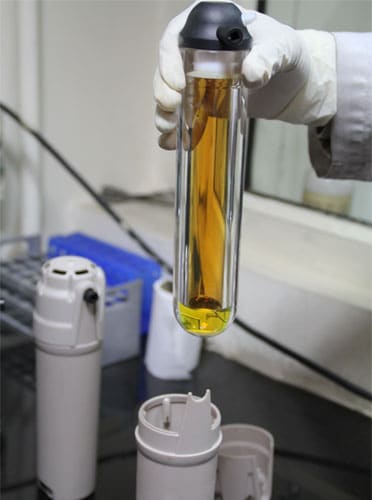 Clear-dissolved-sample-in-digestion-tube-after-removal-from-digestion-assembly