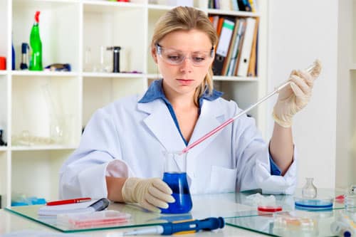 Observe greatest care while preparing samples