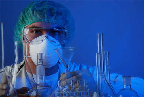 Safely handle laboratory glassware