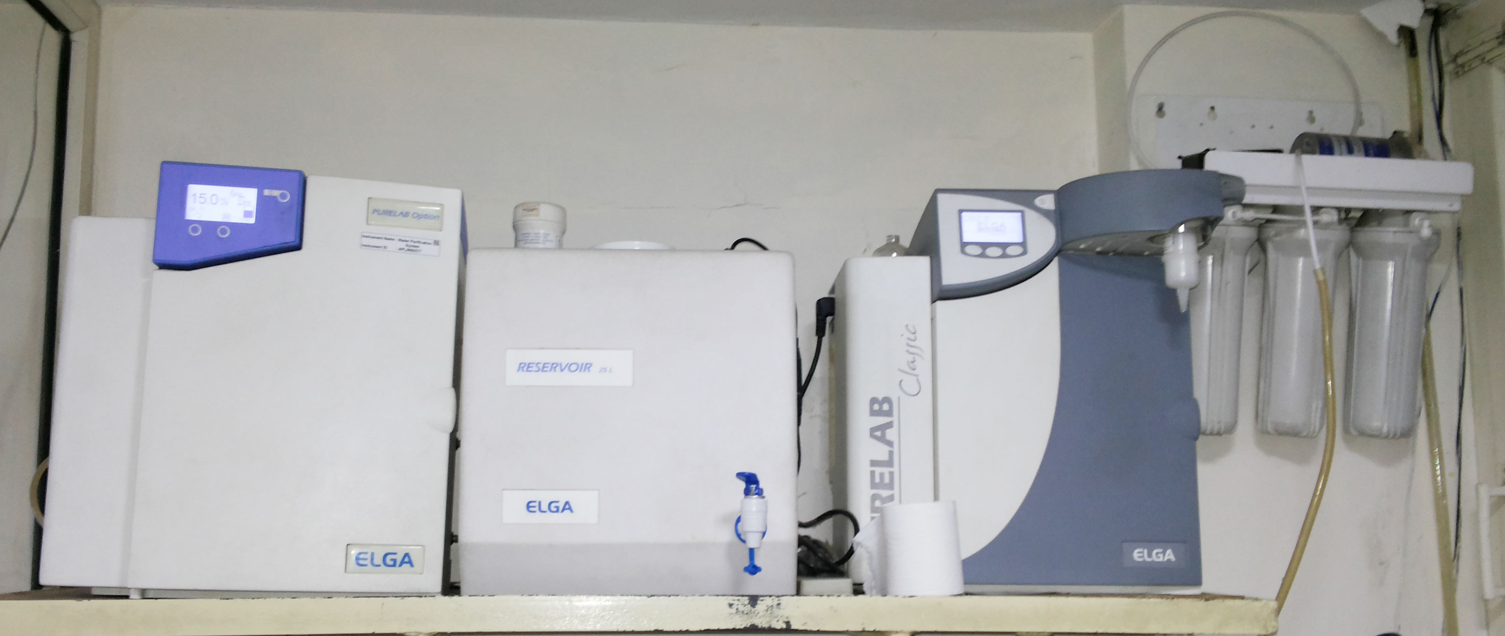 Elga water purification system