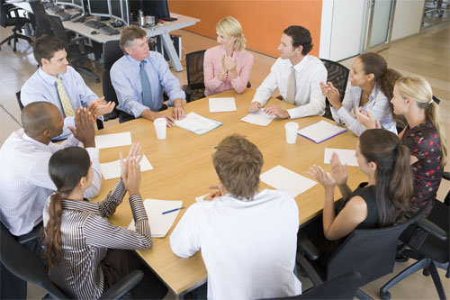 Management Review Meeting in Progress