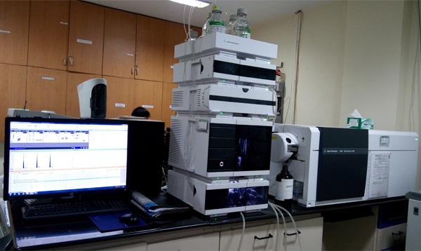 LC-MS-MS-system