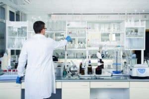 Clean and well organized laboratory