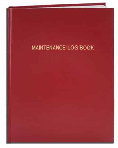 Laboratory Instrument Maintenance Log Book